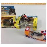 Britains horses & BMW motorcycle