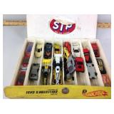 Hot Wheel cars & case