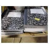 New wide ruled composition books