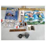 bobbling Mr Bills, vintage tape measures,