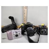Cameras: Fujifilm S 5000, Kodak Baby Brownie