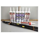 Fiskars Power-Lever clippers, caulk