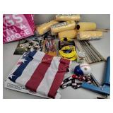Paint rollers, caulk gun, new contractor cord,