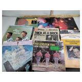 LP vinyl records: Paul Parker, Harry Chapin, Nick