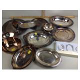 Silverplate serveware, Hallmark picture frames
