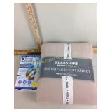 Berkshire Microfleece Blanket and Disinfecting UV