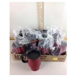 (12) Stainless Steel Thermo Mini Mugs