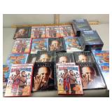 DVDS  including  Air Bud, Like mike, Hearts in