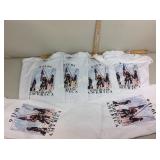 9/11/01 t-shirts (6), size XL, new