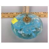 Art Glass paperweight, unmarked, St Clair style