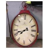 Pocket watch style wall clock
