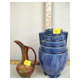 Brush McCoy Kolorkraft Art Deco vase (has chunk