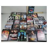 DVDs including X-Men, Star Trek, War of the