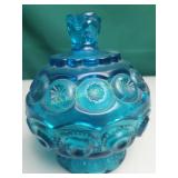 Moon and stars covered candy dish