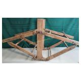 Vintage laundry rack