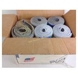 Duo fast aluminum 1 1/4" long ring shank coils,