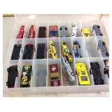 Toy cars including Matchbox, Hot Wheels, racing