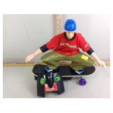 Tony Hawk RC skateboard with remote, untested