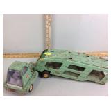 Tonka semi truck and trailer