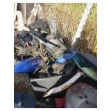 Moped parts, moped tires, moped seats