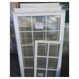 White windows 4 of them, 36