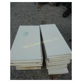 Insulated panels 16pcs, 20
