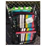 4 folding lawn chairs