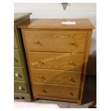 chest of drawers, 28 x 16 x 43, some scratches