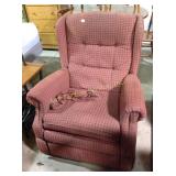 Recliner rocker, some wear and stains