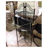 Metal corner shelf , 16 by 8 x 46