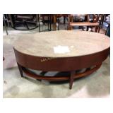 Coffee table, 42 x 25 1/2 x 17 1/2 some scratches