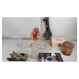 Glassware, decor, cutlery, rolling pin and more