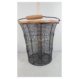 Wire waste basket