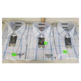 Claiborne dress shirts size XL, 3 new