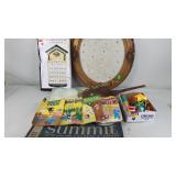 Wood country calendar, Acme campfire skillet,