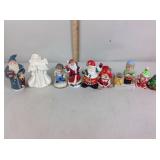 Christmas and Santa figurines