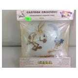 Casal Looney Tunes glass ceiling light, Road