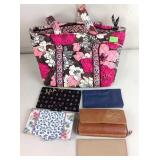 Vera Bradley purse, good condition and other