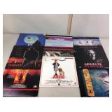 Laserdiscs including ET, Unforgiven, Backdraft,