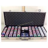 Poker set in case Nice condition