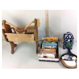 VHS movies including Wizard of Oz and Titanic,