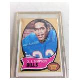 OJ Simpson running back sports card