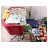 Christmas decorations including ornament,