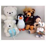 Variety of Stuffed Animals