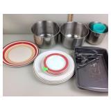 Pots & Pans, Plates, Silverware