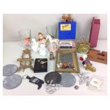 Vintage Christmas Ornaments,Peacock glass, bird