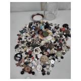 Jar of Clothing Buttons