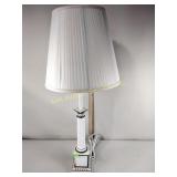 White Wooden based lamp