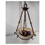 Glass Frosted Light Fixture