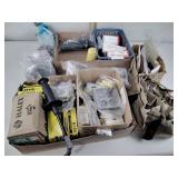 Outlet covers, plumbing parts, Screws, Circle